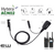 Hytera ACN02 PTT Headset med Inline MIC for 3,5mm Listen Only Earpiece (HP605, HP685)