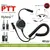 M11 Pro System Inear Neckmic PTT Headset for Hytera HP605 HP685 (SNR26, IP68)