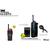 Entel DT844 Marine VHF IIB Atex Radio (Programmert, inkl Batteri og Rapid Charger)