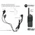 Motorola PMLN6530A 2-Wire Acoustic Airtube headset (R2, DP1400)