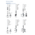 Antenne 1" Adapter tubes (G1" - 11 - 14TPI) - N280-01F N280-03F N280-04F, 4 image
