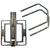 Glomex V9171 Universal Marine Antenna Mastefeste (1" - 14 TPI)