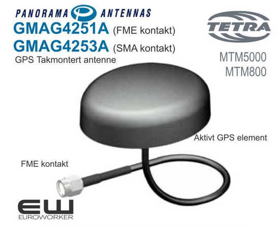 Tetra Mobil Antenne - GPS (  GMAG4251) (MTM5500)