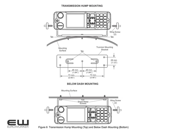 Motorola Monteringsbrakett (GLN7324) - Lav profil (TETRA) (MTM5000), 2 image