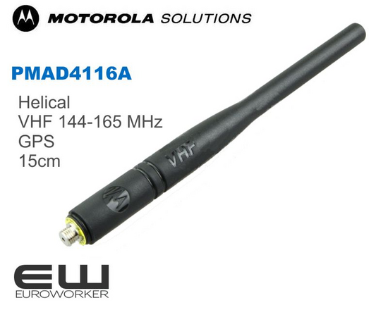 Motorola Antenne PMAD4117A  (DP2X00, DP4X00) (VHF, Helical, GPS)