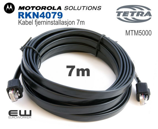 Motorola 7m kabel fjerninstallasjon (RKN4079) (MTM5000)