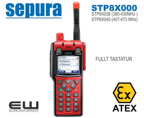 Sepura STP8X000 TEA2 380-430MHz