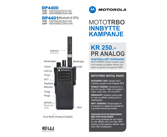 Motorola MOTOTRBO DP4400