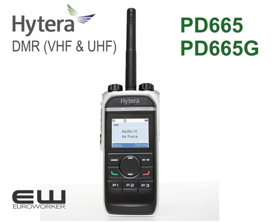 Hytera PD665 (VHF & UHF) DMR terminal