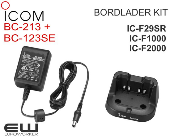 BC-123S Strømlader til Icom  IC-F29SR (89143)