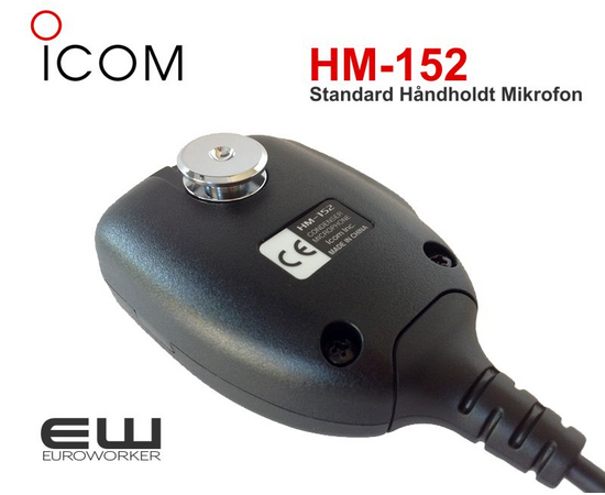 Icom HM-152 Standard Håndholdt Mikrofon (IP100H)