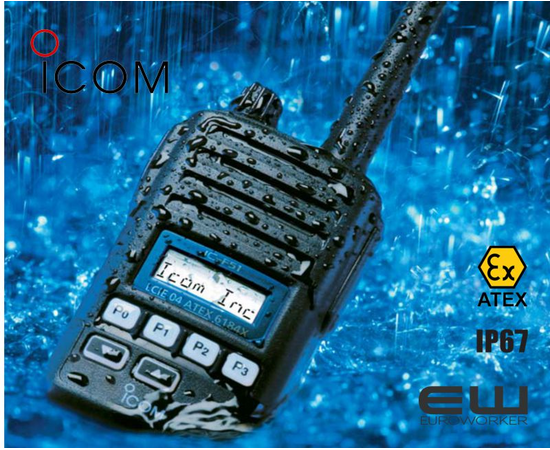 Icom IC-F51 ATEX + IC-F61 ATEX