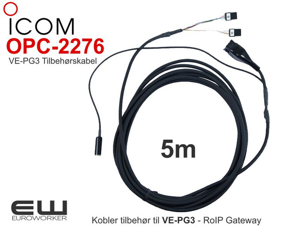 Icom OPC-2276 tilbehørskabel for VE-PG3