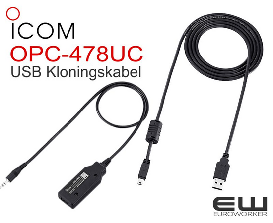 93478 - Icom OPC-478UC - USB Kloningskabel