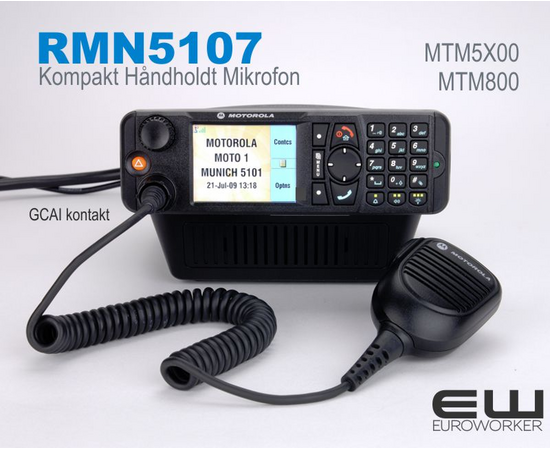 Motorola Håndholdt Mikrofon Compact (RMN5107) (MTM5X00)
