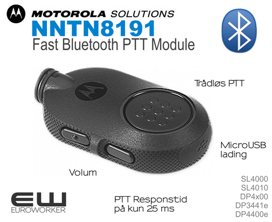 Motorola NNTN8191 - Fast Bluetooth PTT Module