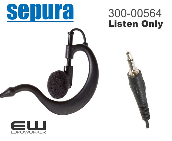 Sepura EM2 Ear Hanger (3,5mm, Listen Only)