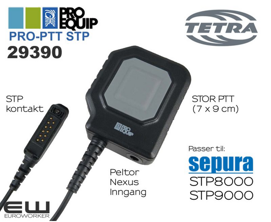 ProEquip PRO-PTT til STP (Peltor - Nexus)