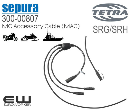 300-00807 - Sepura MC Accessory Cable (MAC)