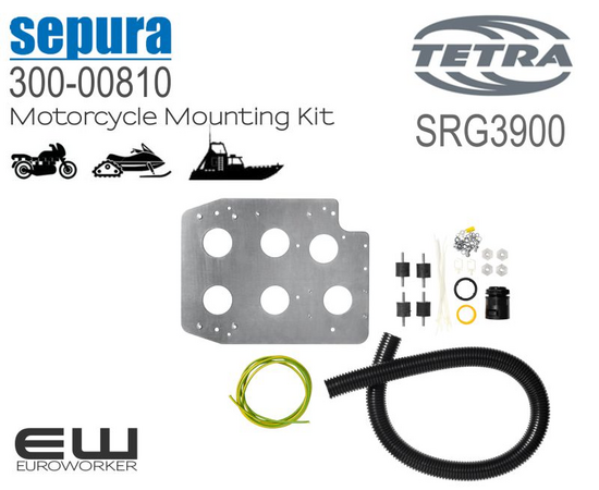 Sepura Motorcycle Mounting Kit (SRG3900)(TETRA) - 300-00810