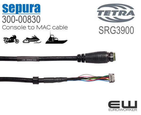 300-00830 - Sepura Console to MAC (SRG3900)(TETRA)