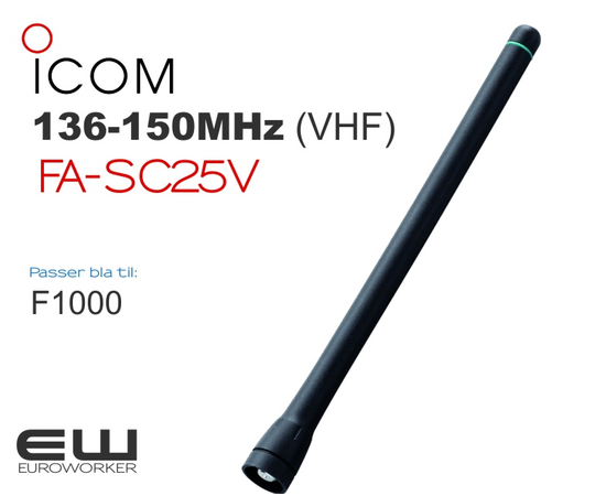 Icom VHF Antenne 136-150MHz (F1000, F2000, F3022, F34)