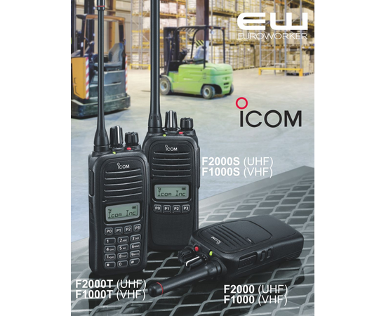 Icom IC-F2000 Vanntett Analog UHF Håndholt radio