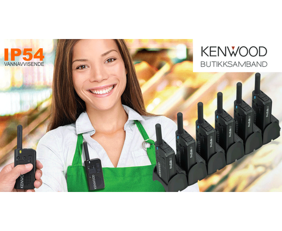 Kenwood PMR PKT-23 - Komplett Skolesamband