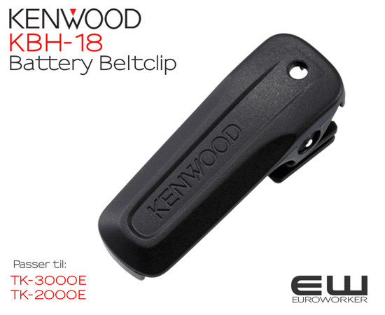 Kenwood KBH-18 Battery Beltclip   (TK-3000E & TK-2000E)