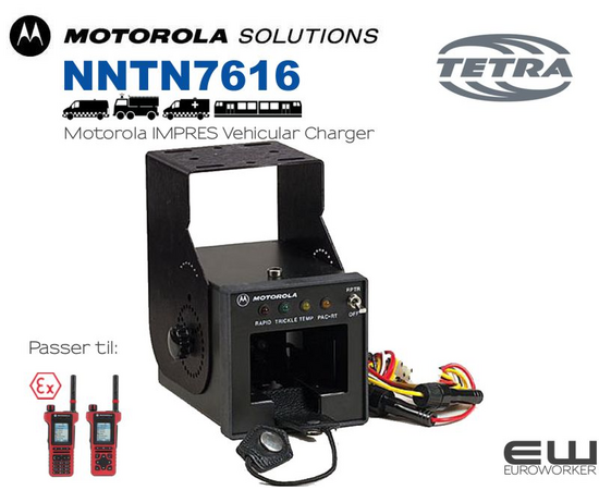 NNTN7616 - Motorola IMPRES Vehicular Charger (NNTN7616)(TETRA)(MTP8500Ex & MTP8550Ex)