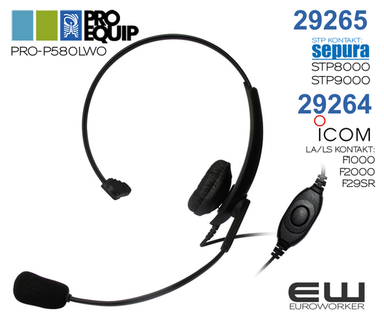 ProEquip PRO-P580LWO STP Lightweight Headset