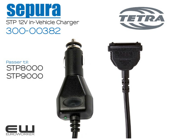 Sepura STP 12V in-Vehicle Charger (300-00382)