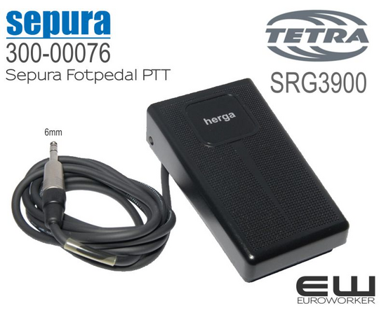 300-00076 - Sepura SRG Footswitch PTT (SRG3900) (TETRA) 700-00076