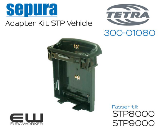 300-01080Adapter kit for STP series in-vehicle, 2 slot charger
