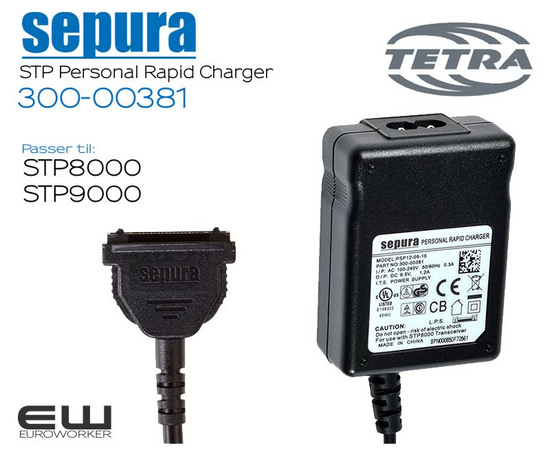 Sepura STP Personal Rapid Charger (300-00381)