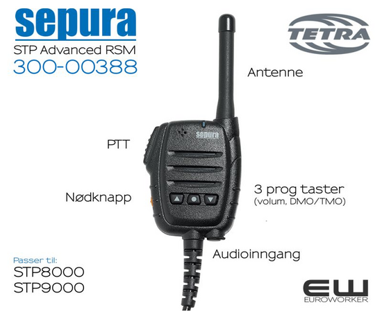 Sepura STP Advanced RSM (37cm) (TETRA)