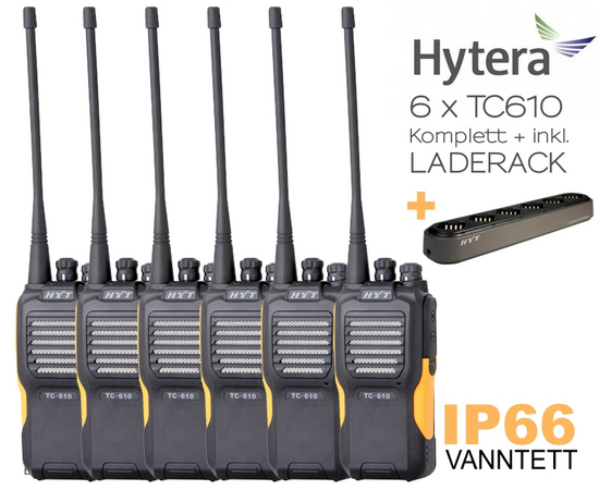 Hytera HYT Hytera TC610 Analog Håndholdt Radioterminal  VHF & UHF