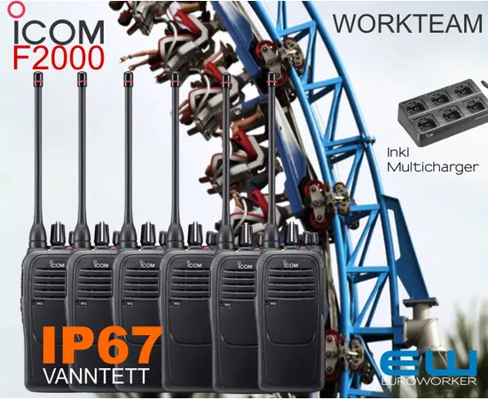 Icom IC-F2000 Vanntett Analog UHF Håndholt radio