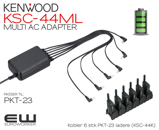 Kenwood KSC-44ML MULTI AC ADAPTER (PKT-23)