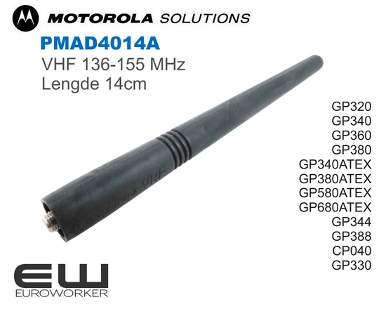 Motorola VHF 136-155 MHz  Antenne PMAD4014A  (GP3XX)