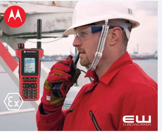 Motorola MTP8500Ex & 8550Ex Atex TETRA terminal