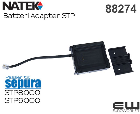 88274 - Natek Sepura STP Batteriladeholder