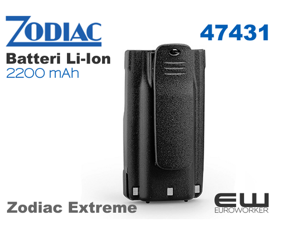 Zodiac 2200 mAH Batteri til Extreme (47431)