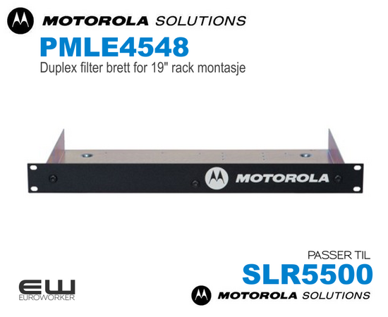 Motorola PMLE4548 Duplex filter brett for 19" rack montasje   (SLR5500)