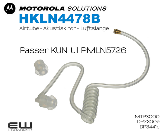 Motorola  HKLN4478B Akustisk rør til PMLN5726