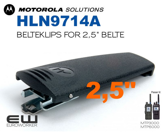 Motorola HLN9714A  Belteklips for 2,5" belte