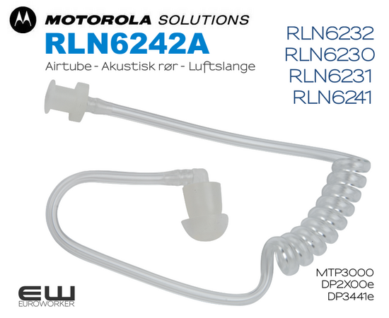 Motorola RLN6242A Quick Disconnect Acoustic Tube Replacement