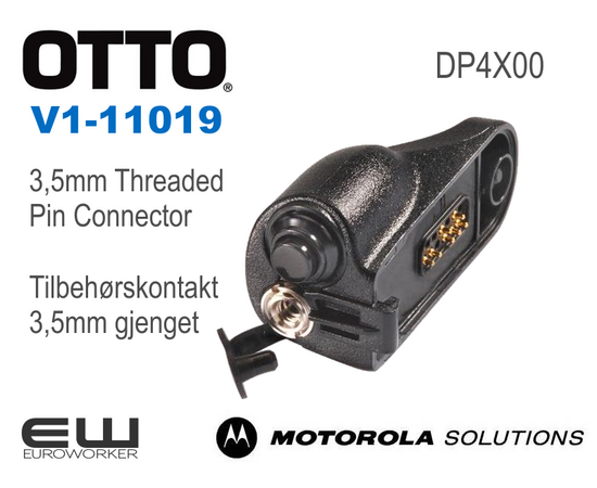 Otto V1-11019  Motorola 3,5mm Adapter (DP4X00)