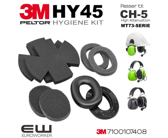 3M Peltor HY45 Hygienesett CH-5 (MT73H450-) (7100107408)