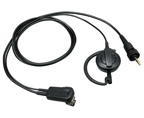 Kenwood EMC-14 Headset(Clip microphone with Earphone (ear-hanging)